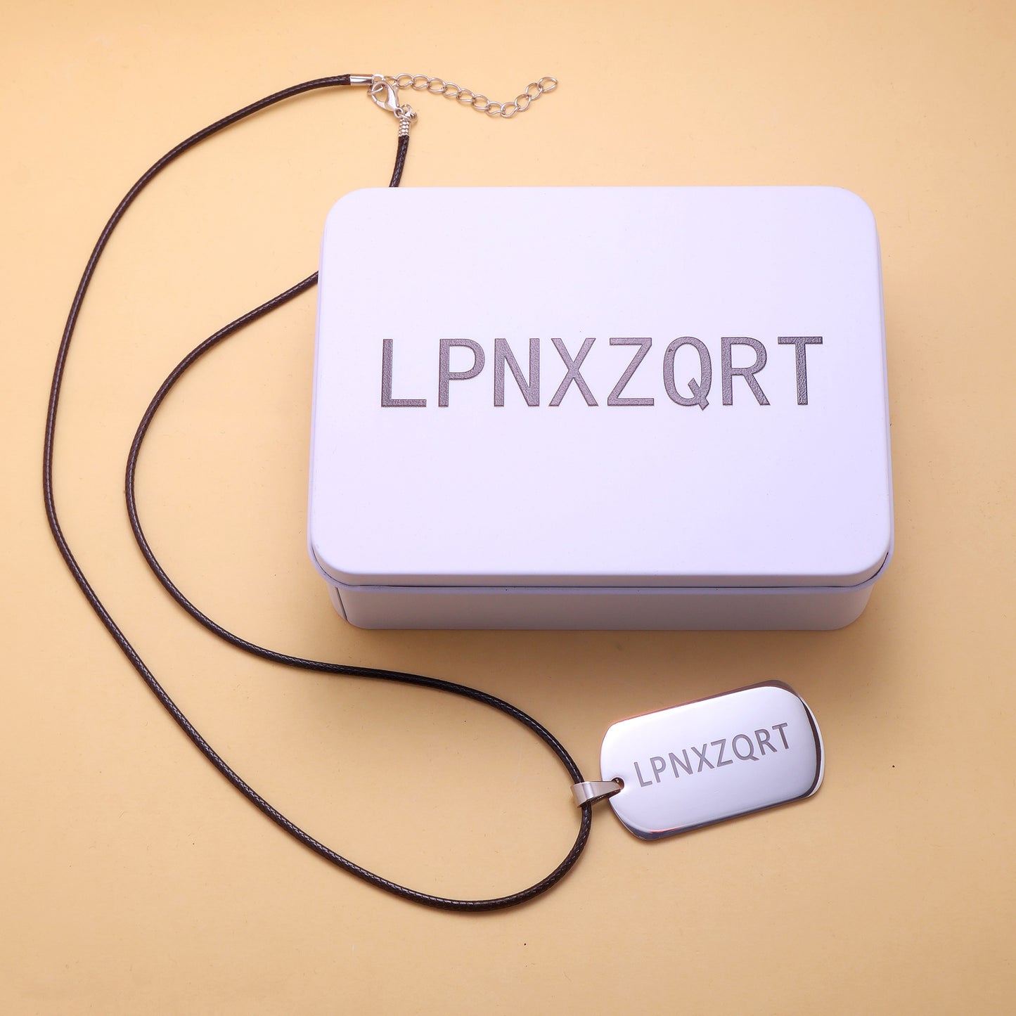LPNXZQRT Stainless Steel Men's Necklace