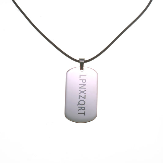 LPNXZQRT Stainless Steel Men's Necklace