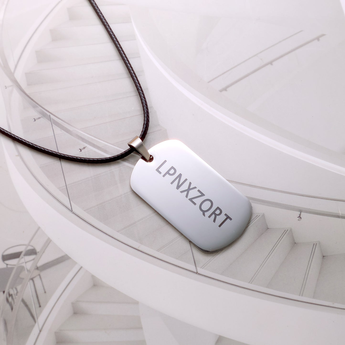 LPNXZQRT Stainless Steel Men's Necklace