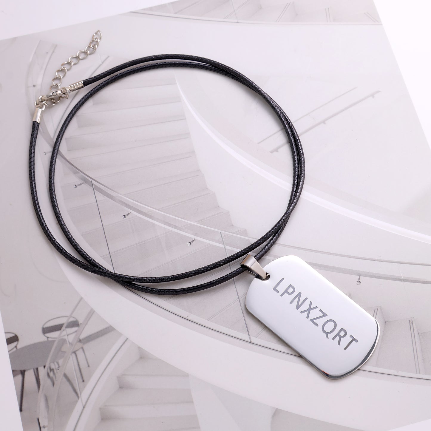 LPNXZQRT Stainless Steel Men's Necklace