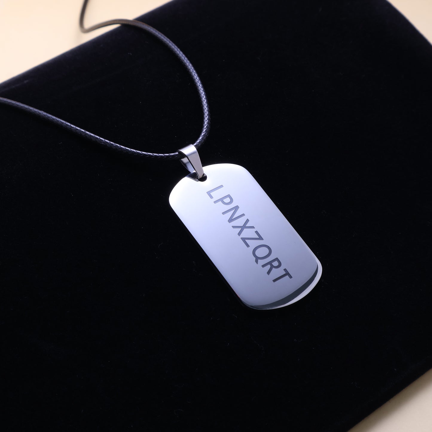 LPNXZQRT Stainless Steel Men's Necklace