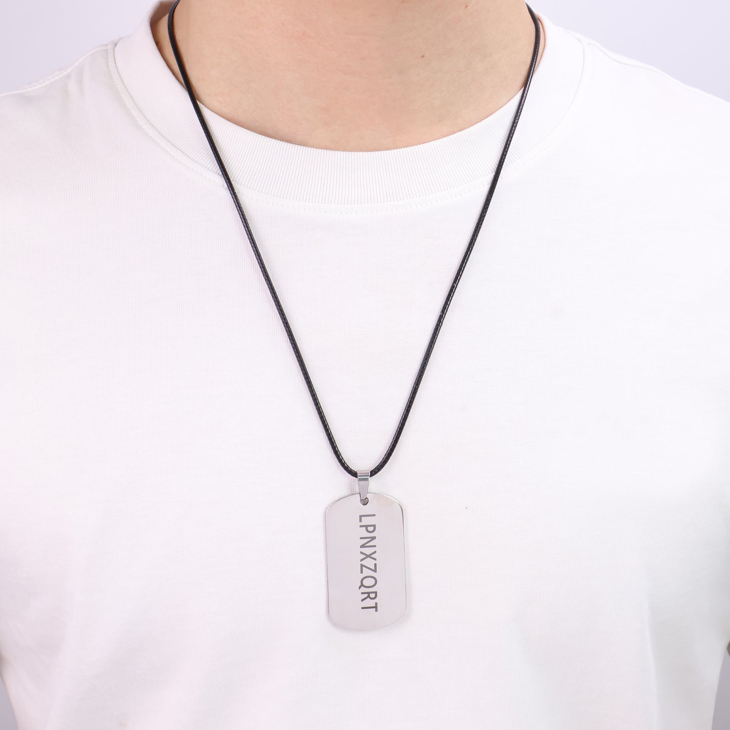 LPNXZQRT Stainless Steel Men's Necklace