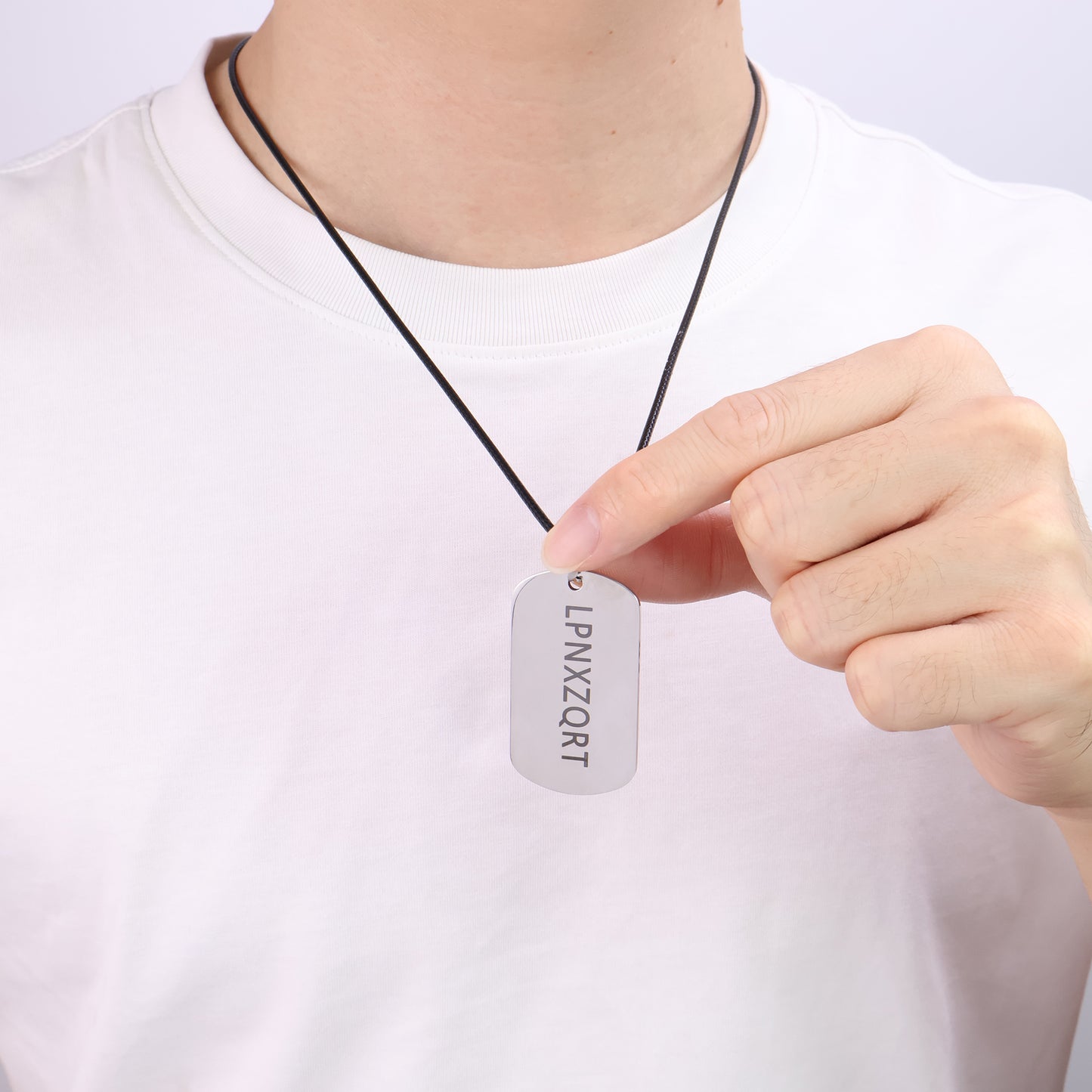 LPNXZQRT Stainless Steel Men's Necklace